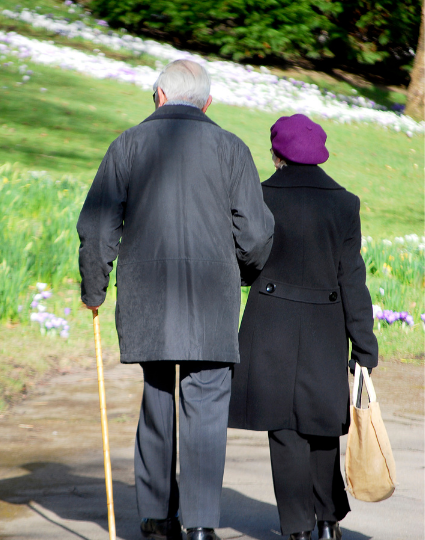 Enjoying a Stroll with Your Aging Loved One
