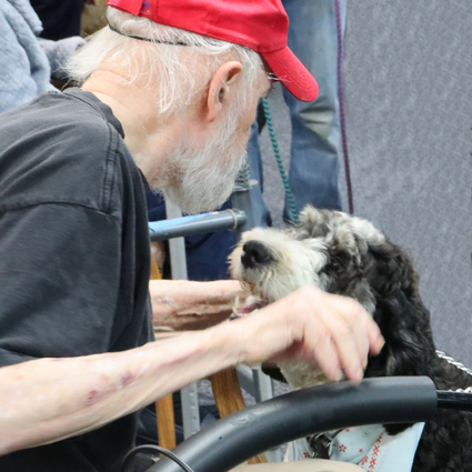 Pet Therapy in Memory Care and Assisted Living Communities
