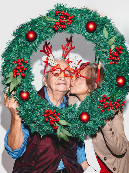 Couple Enjoying the Holidays