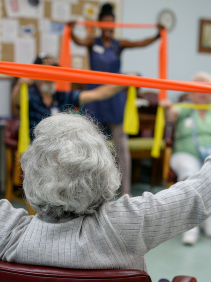 Staying Active at Winter Growth's Adult Day Program